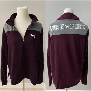 Victoria Secret 1/2 Zip Sweater Jacket